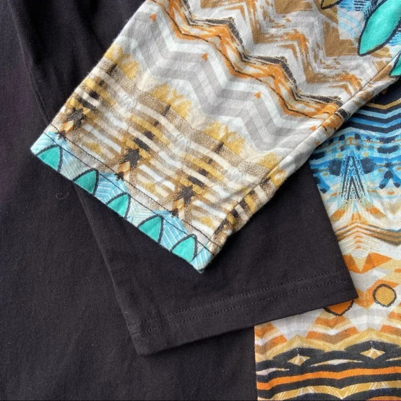 Parsley & Sage Asymmetrical Patchwork Tunics - Picture 8 of 14